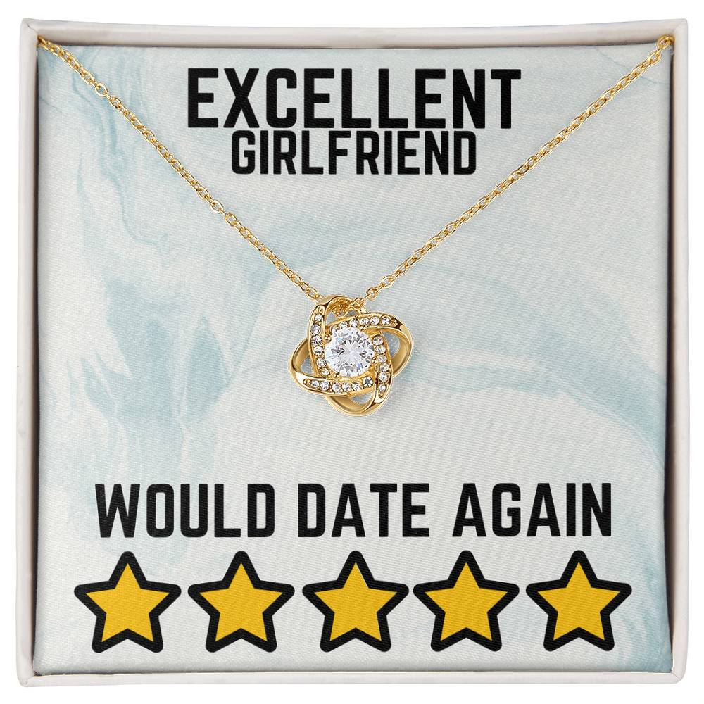 Excellent girlfriend - Would date again - Love Knot Necklace