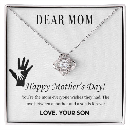 Mother's Day - You're the mom - Love Knot Necklace