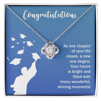 Graduation - As on chapter - Love Knot Necklace