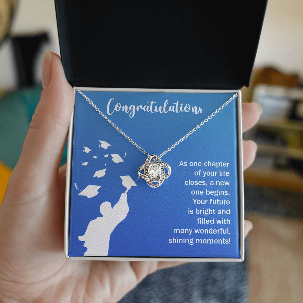 Graduation - As on chapter - Love Knot Necklace