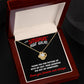 To Smokin' Hot Wife - Thank you for - Love Knot Necklace