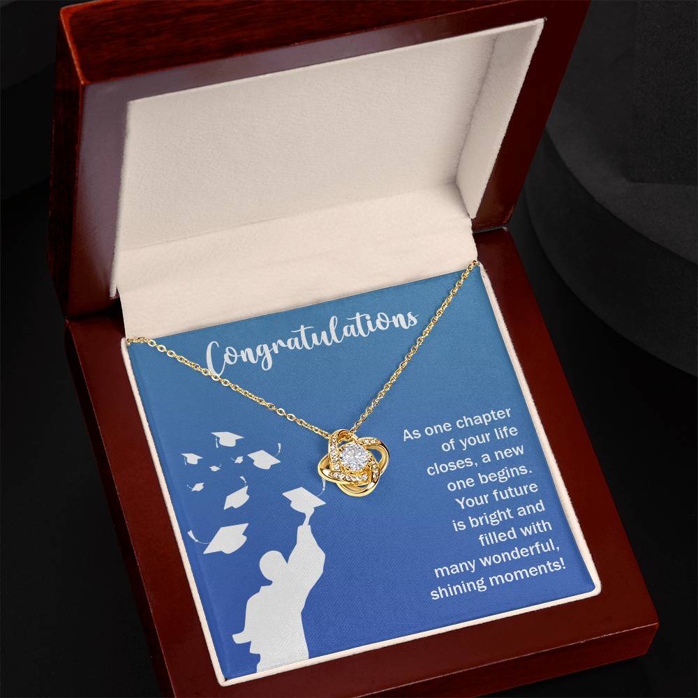 Graduation - As on chapter - Love Knot Necklace