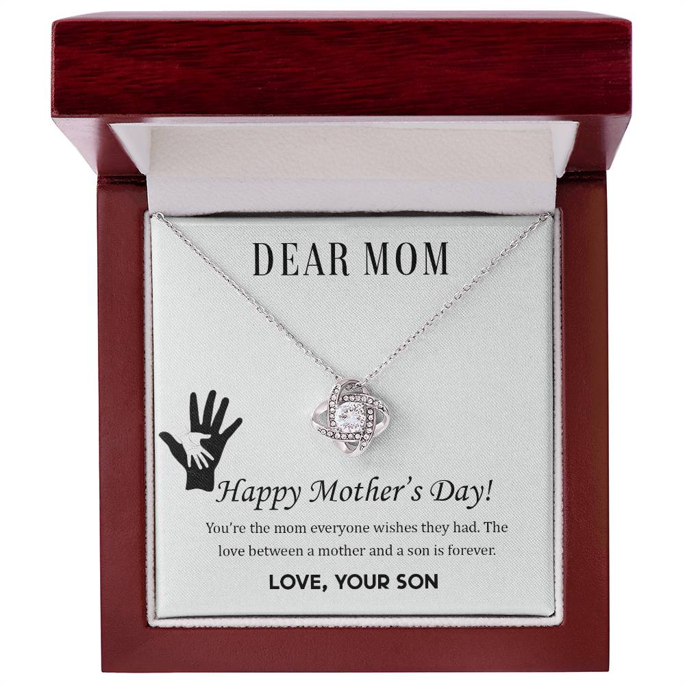 Mother's Day - You're the mom - Love Knot Necklace