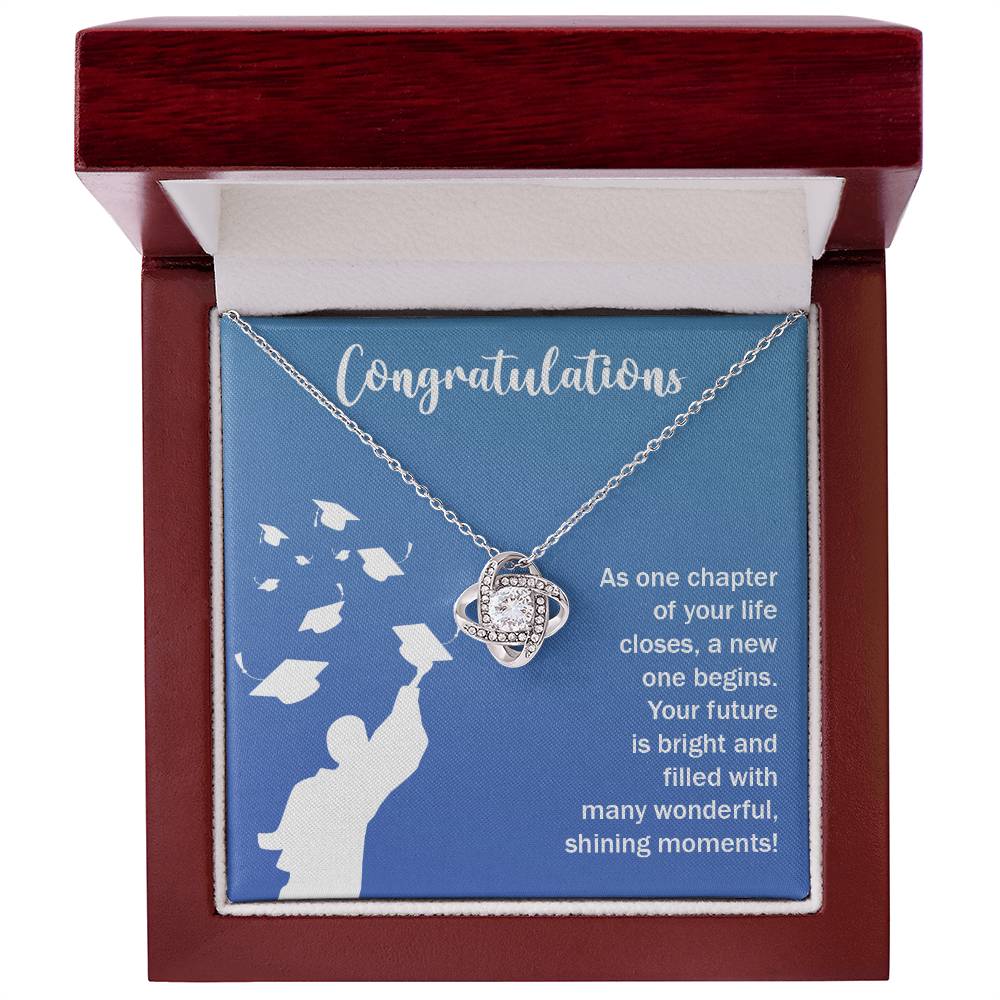 Graduation - As on chapter - Love Knot Necklace