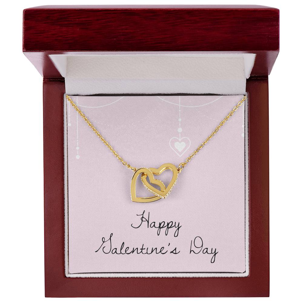 Valentine's Day - Heart - Interlocking Hearts Necklace