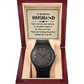 To Husband - To my beloved husband - Wooden Watch