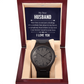 To Husband - My dear husband - Wooden Watch