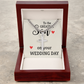To Son - To the greatest son - Cuban Link Chain with Artisan Cross