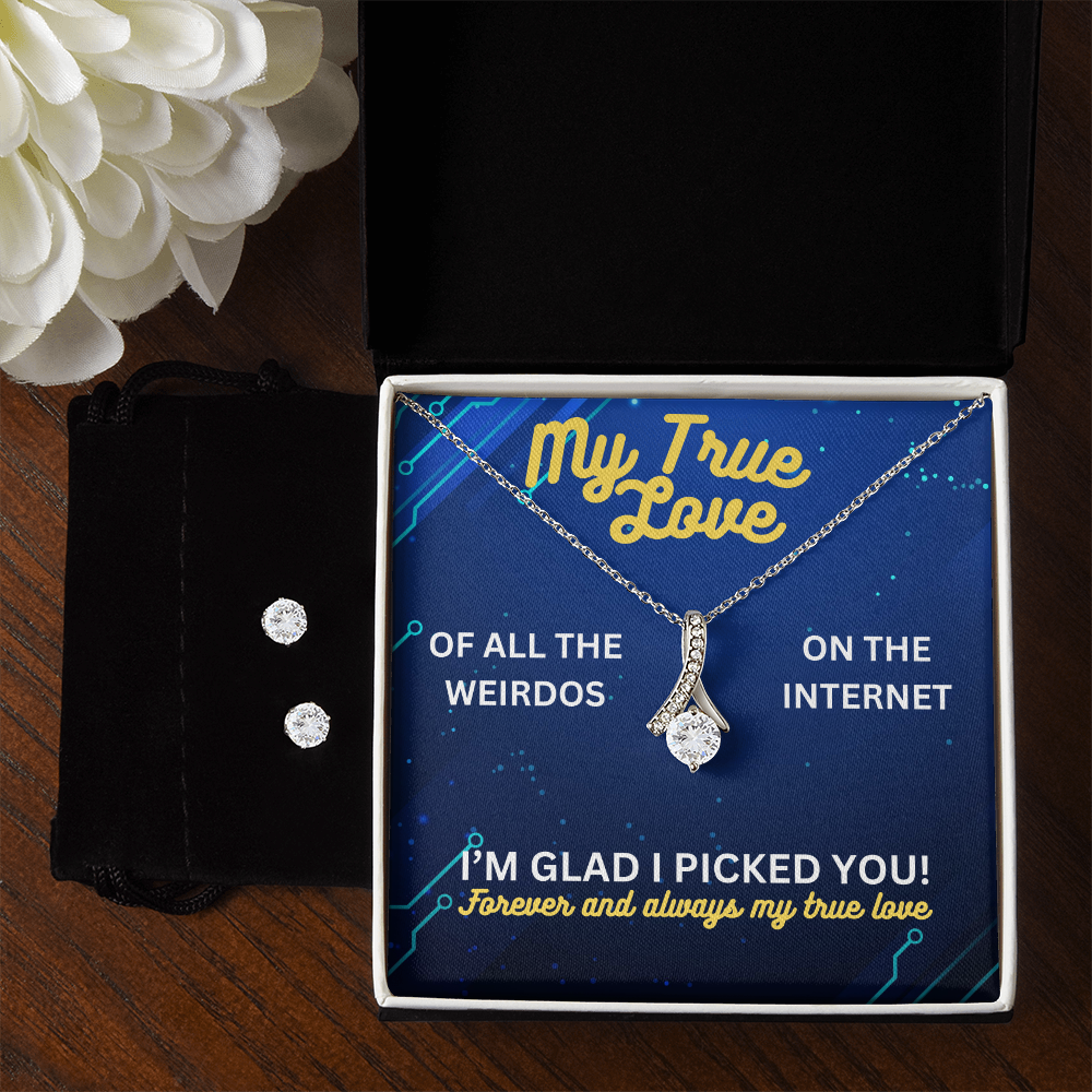 My true love - Of all the weirdos - Alluring Beauty Necklace & Earring Set