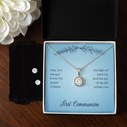 Communion - May you always - Eternal Hope Necklace & Earring Set