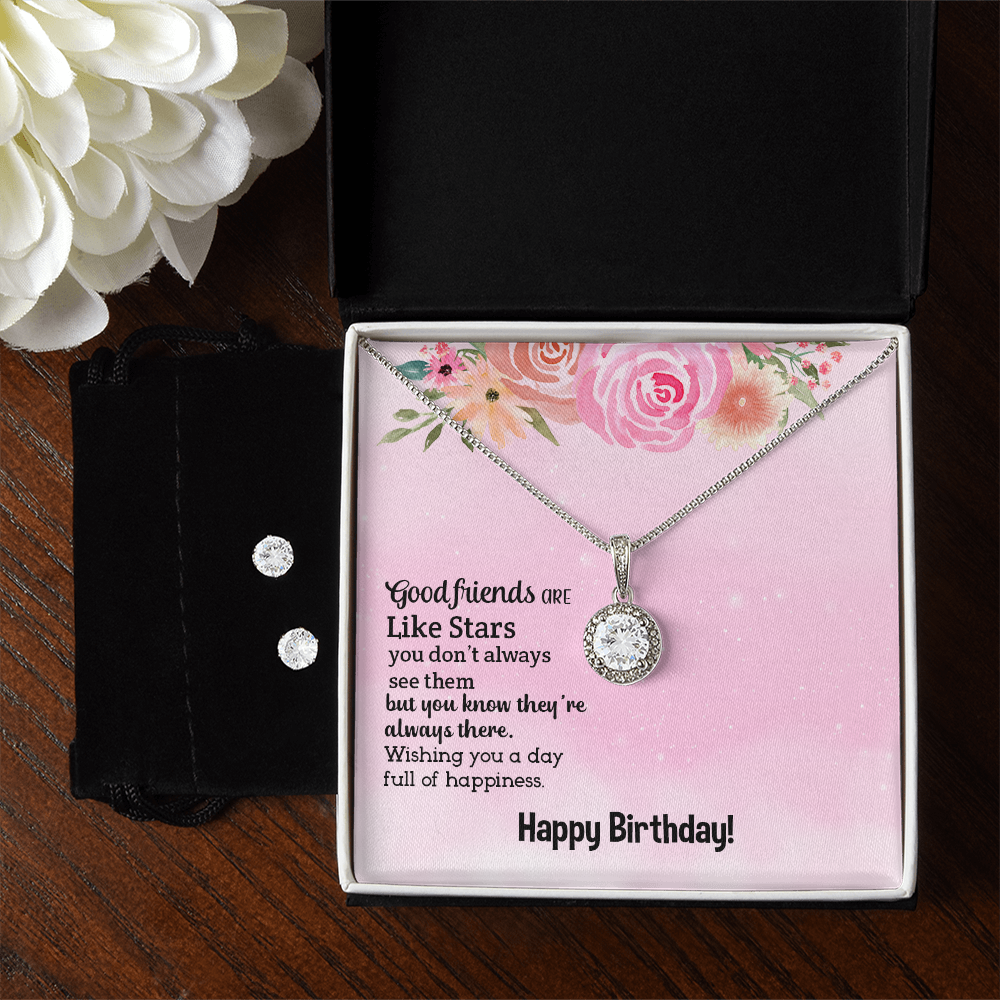 Birthday - Good friends - Eternal Hope Necklace & Earring Set