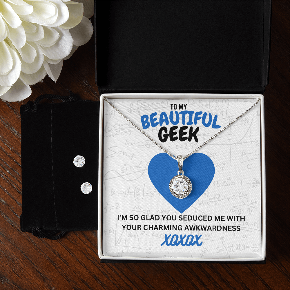 Beautiful geek - I'm so glad - Eternal Hope Necklace & Earring Set