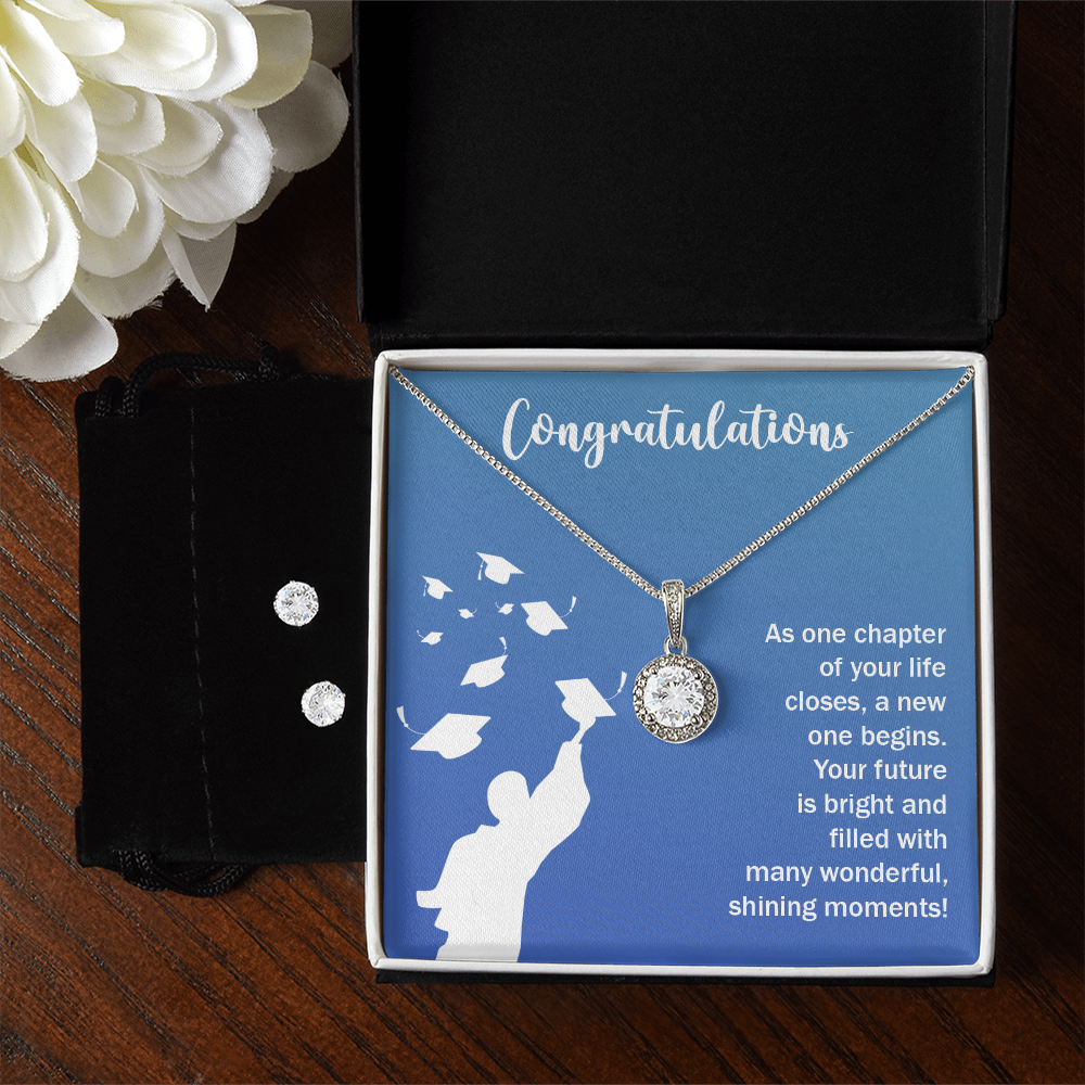 Graduation - As on chapter - Eternal Hope Necklace & Earring Set