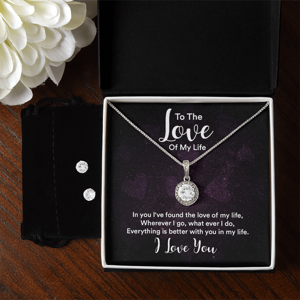 To love - In you - Eternal Hope Necklace & Earring Set