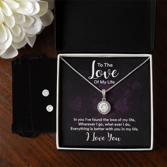 To love - In you - Eternal Hope Necklace & Earring Set