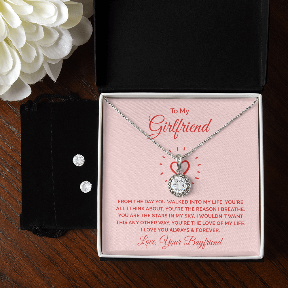 To Girlfriend - From the day - Eternal Hope Necklace & Earring Set