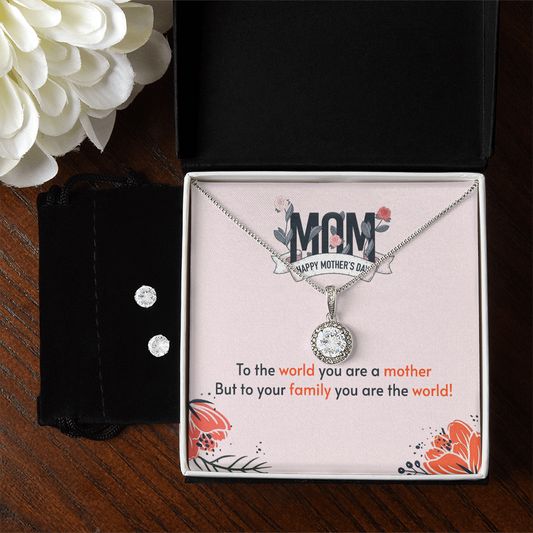 Mother's Day - To the world - Eternal Hope Necklace & Earring Set