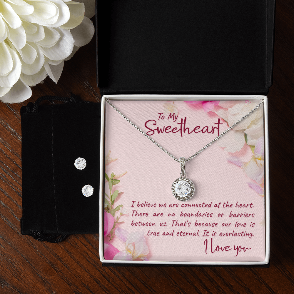 To Sweetheart - I believe we are - Eternal Hope Necklace & Earring Set