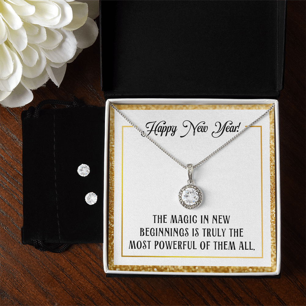 Happy New Year - The magic - Eternal Hope Necklace & Earring Set