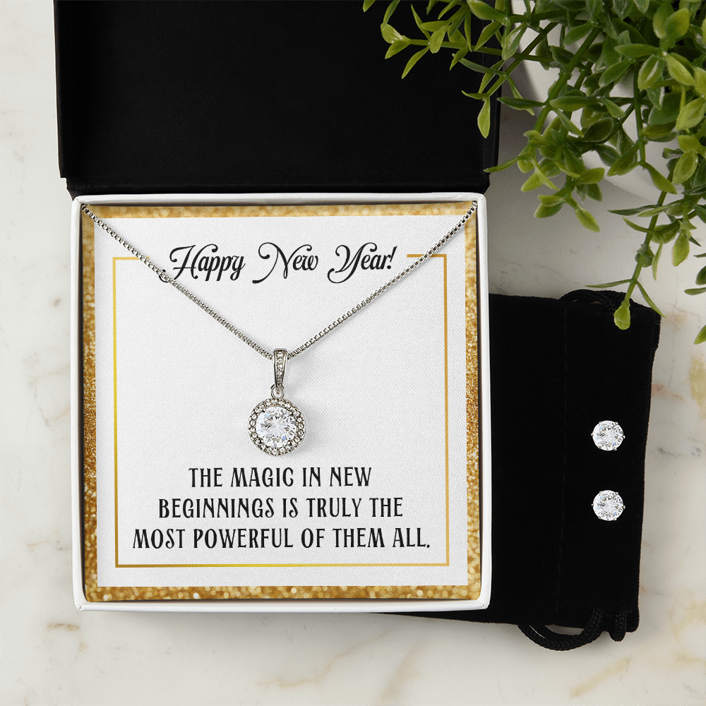 Happy New Year - The magic - Eternal Hope Necklace & Earring Set