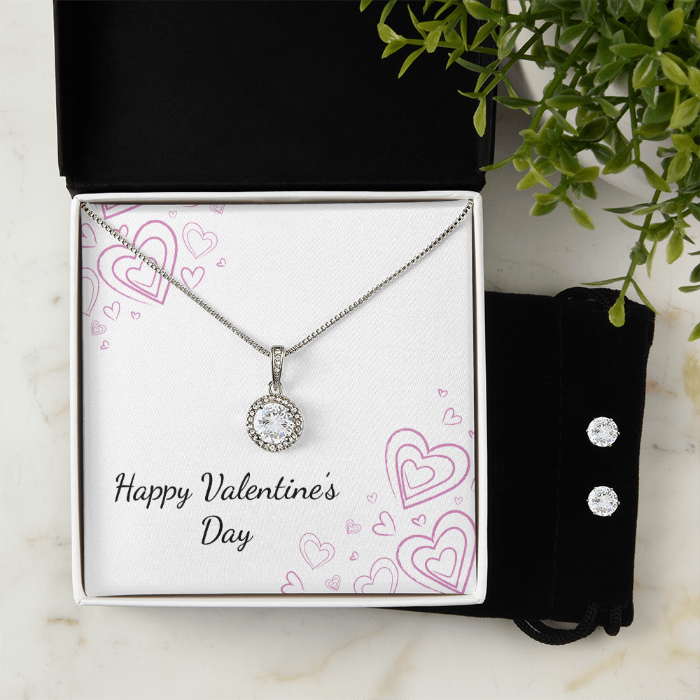 Valentine's Day - Hearts - Eternal Hope Necklace & Earring Set