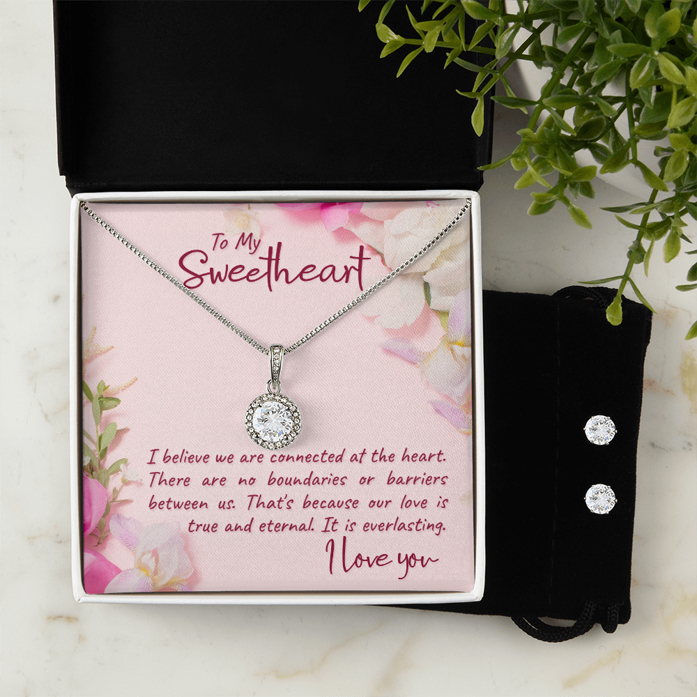 To Sweetheart - I believe we are - Eternal Hope Necklace & Earring Set