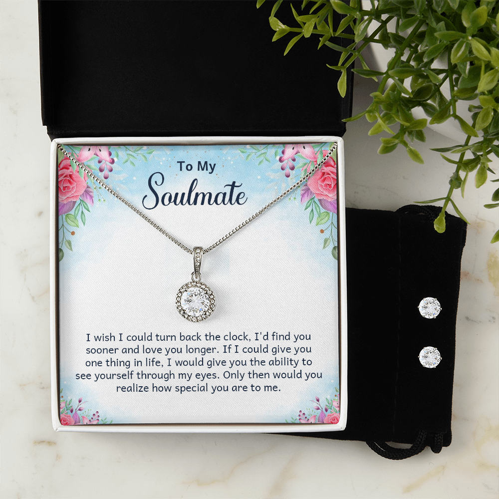 To Soulmate - I wish - Eternal Hope Necklace & Earring Set