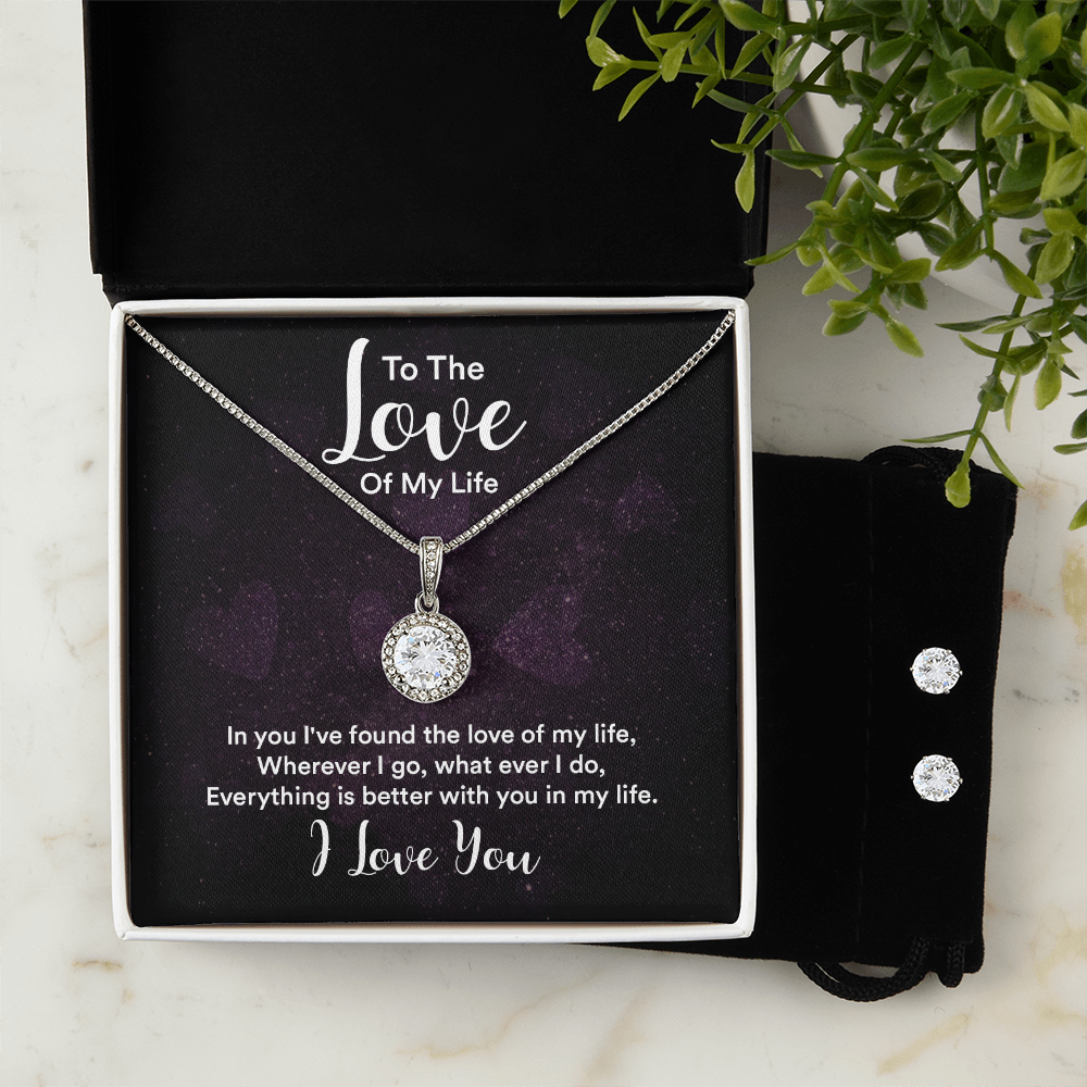 To love - In you - Eternal Hope Necklace & Earring Set