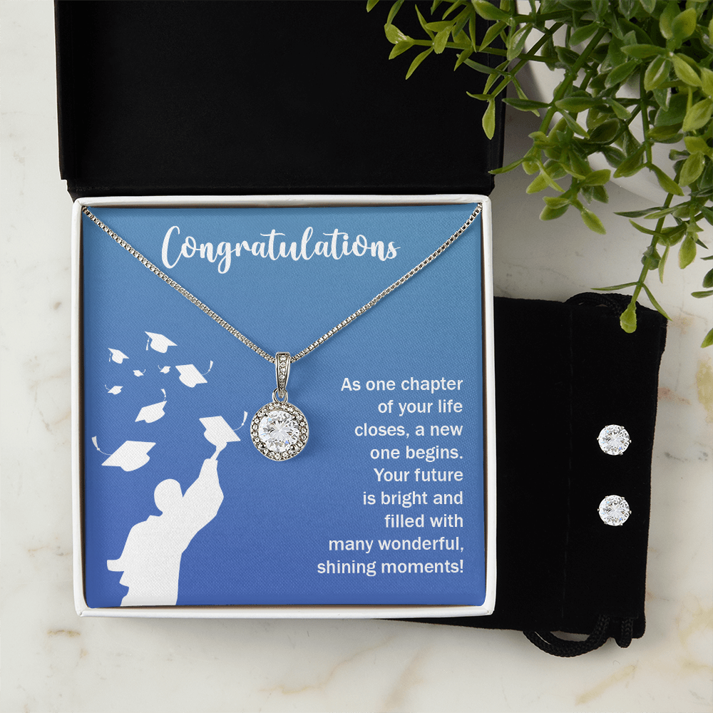 Graduation - As on chapter - Eternal Hope Necklace & Earring Set