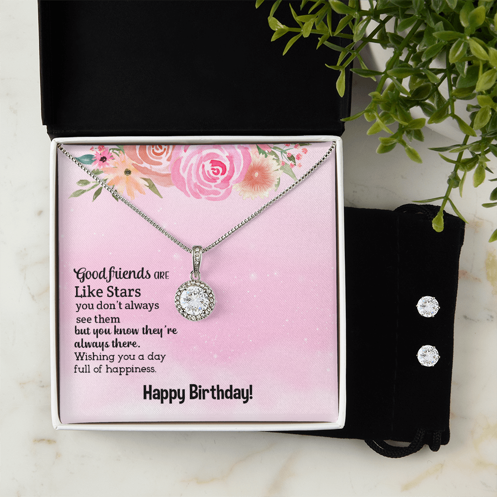 Birthday - Good friends - Eternal Hope Necklace & Earring Set