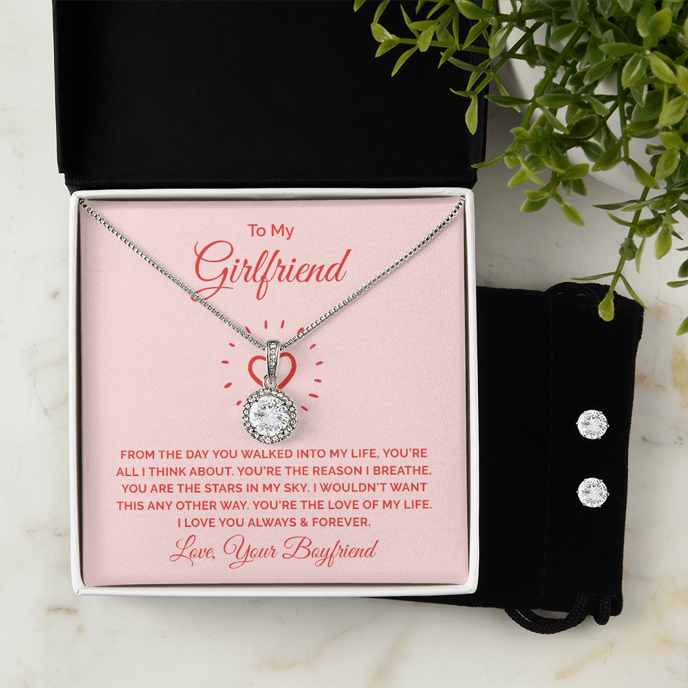 To Girlfriend - From the day - Eternal Hope Necklace & Earring Set