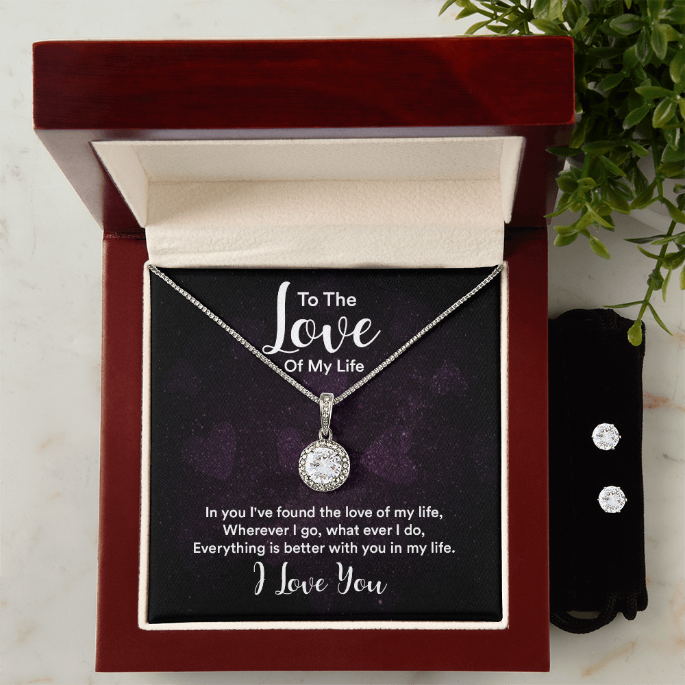 To love - In you - Eternal Hope Necklace & Earring Set