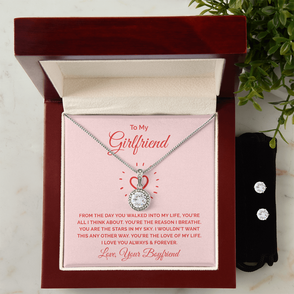 To Girlfriend - From the day - Eternal Hope Necklace & Earring Set