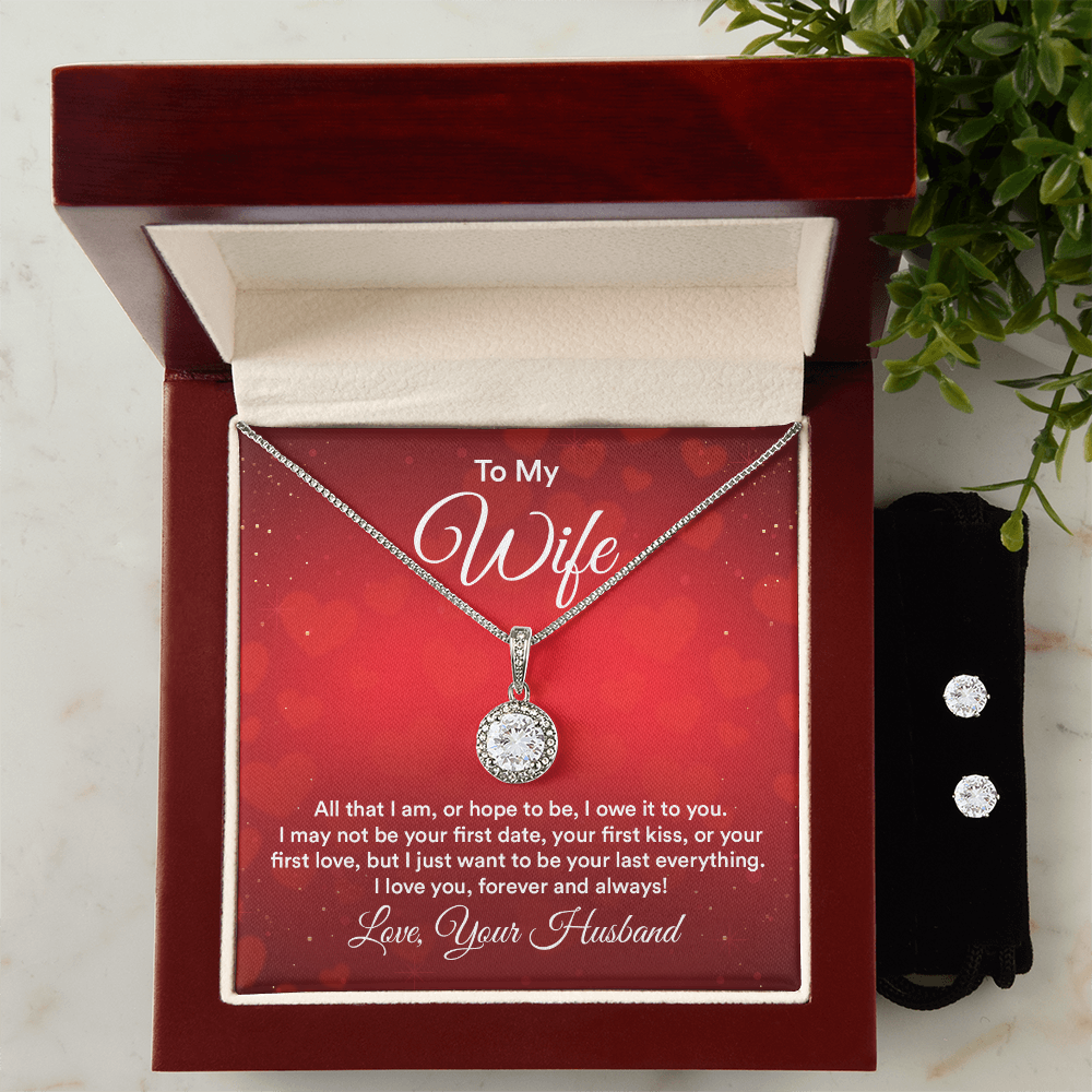 To Wife - All that I am - Eternal Hope Necklace & Earring Set