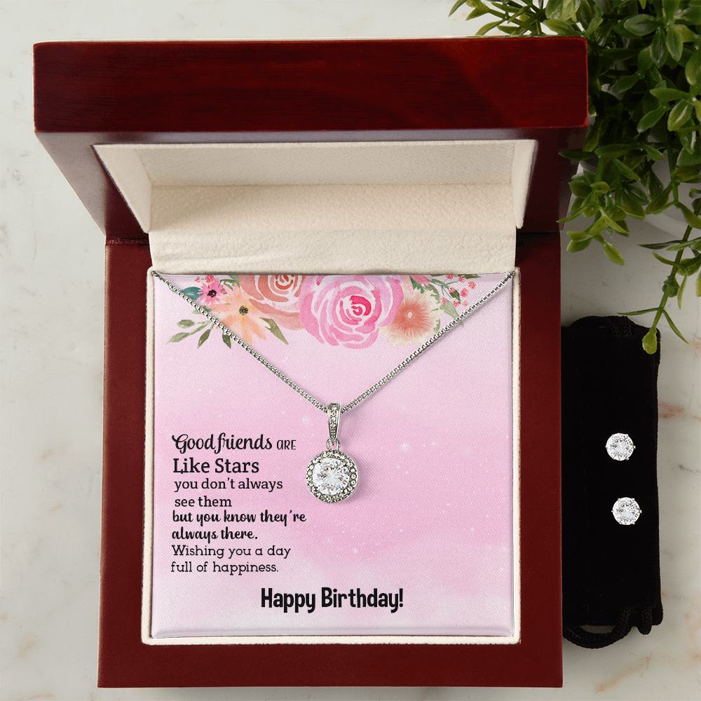 Birthday - Good friends - Eternal Hope Necklace & Earring Set