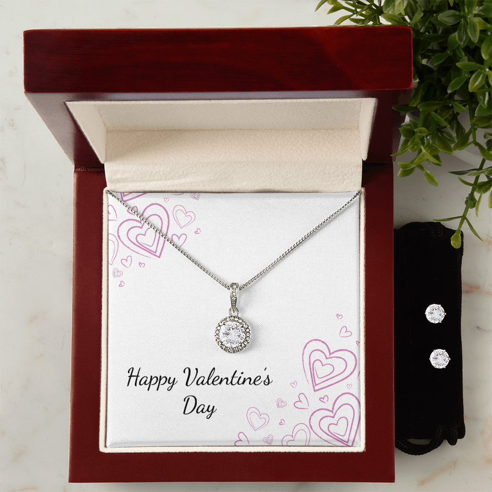 Valentine's Day - Hearts - Eternal Hope Necklace & Earring Set