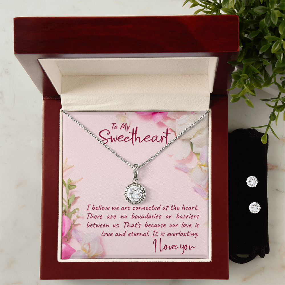 To Sweetheart - I believe we are - Eternal Hope Necklace & Earring Set