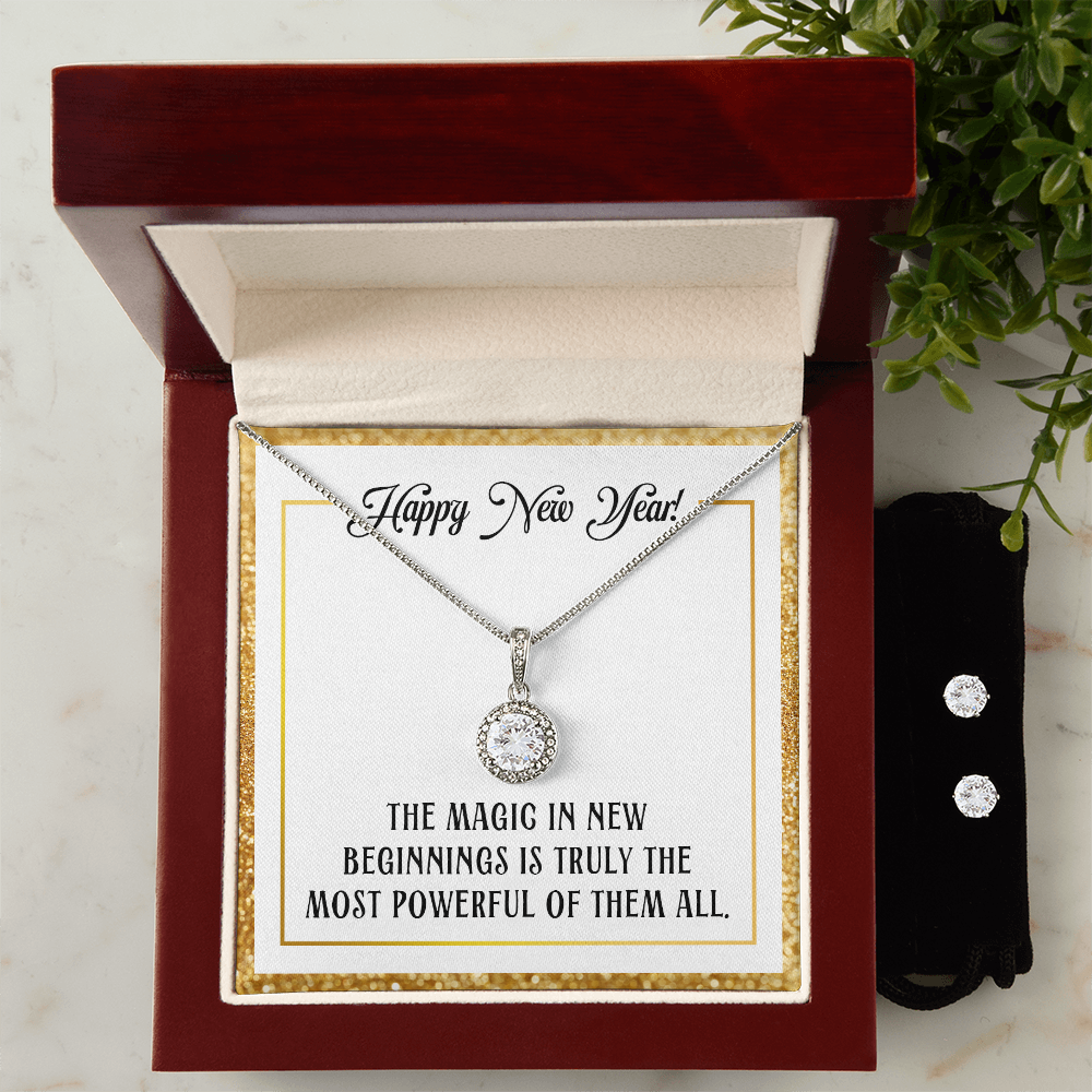 Happy New Year - The magic - Eternal Hope Necklace & Earring Set