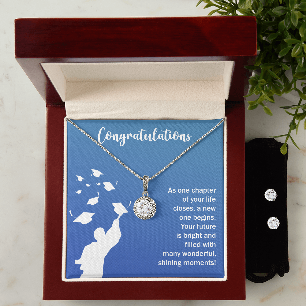 Graduation - As on chapter - Eternal Hope Necklace & Earring Set