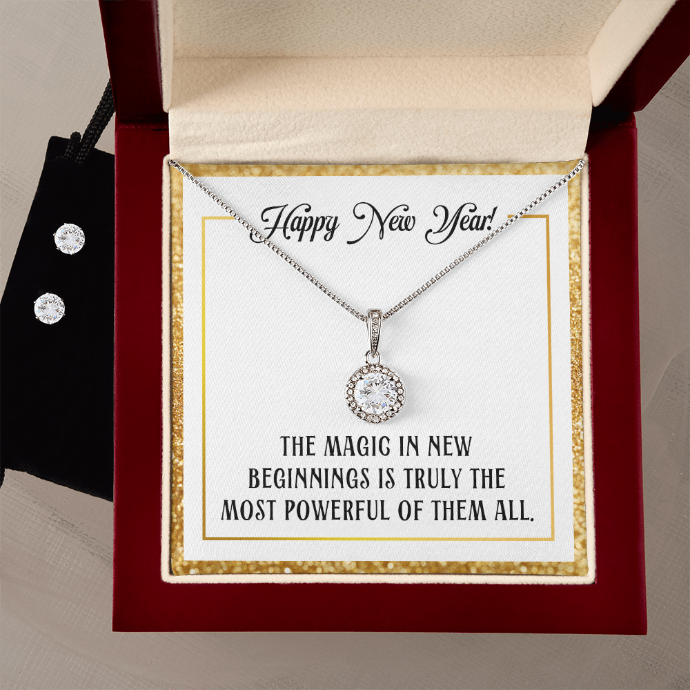 Happy New Year - The magic - Eternal Hope Necklace & Earring Set