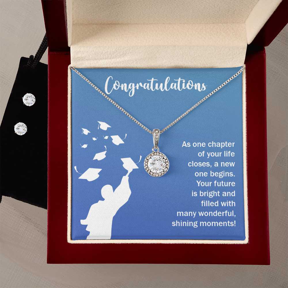 Graduation - As on chapter - Eternal Hope Necklace & Earring Set