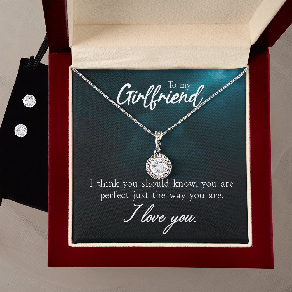 To Girlfriend - I think you - Eternal Hope Necklace & Earring Set