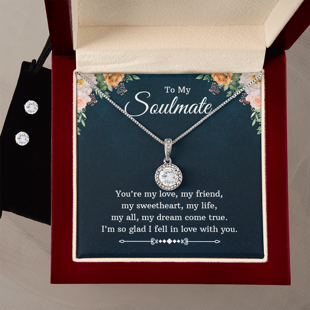 To Soulmate - You're my love - Eternal Hope Necklace & Earring Set