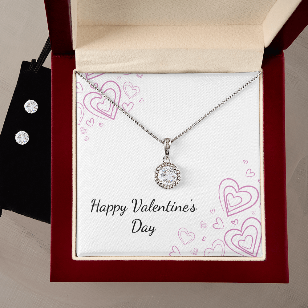 Valentine's Day - Hearts - Eternal Hope Necklace & Earring Set