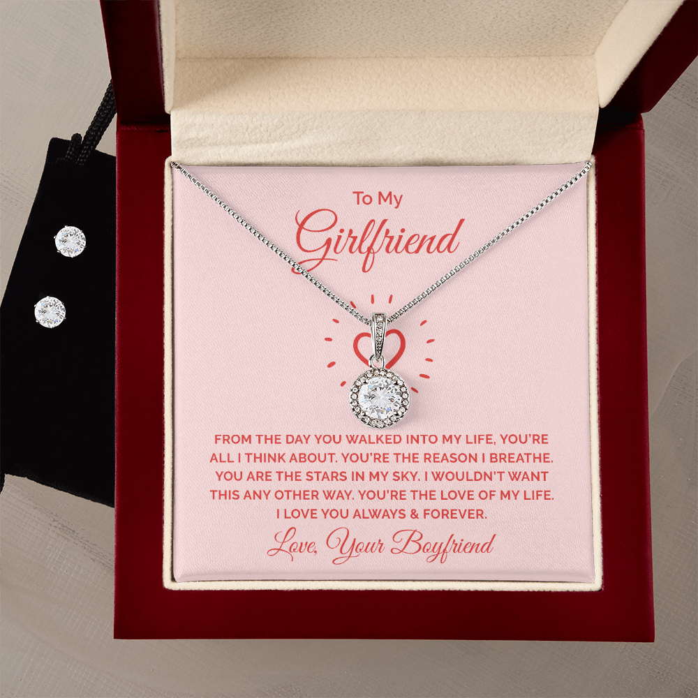 To Girlfriend - From the day - Eternal Hope Necklace & Earring Set