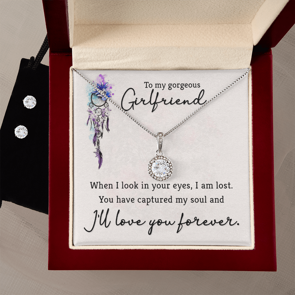 To Girlfriend - When I look - Eternal Hope Necklace & Earring Set