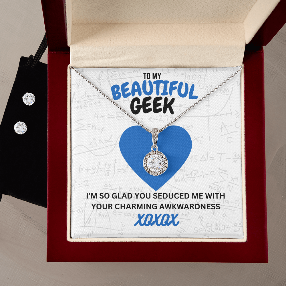 Beautiful geek - I'm so glad - Eternal Hope Necklace & Earring Set