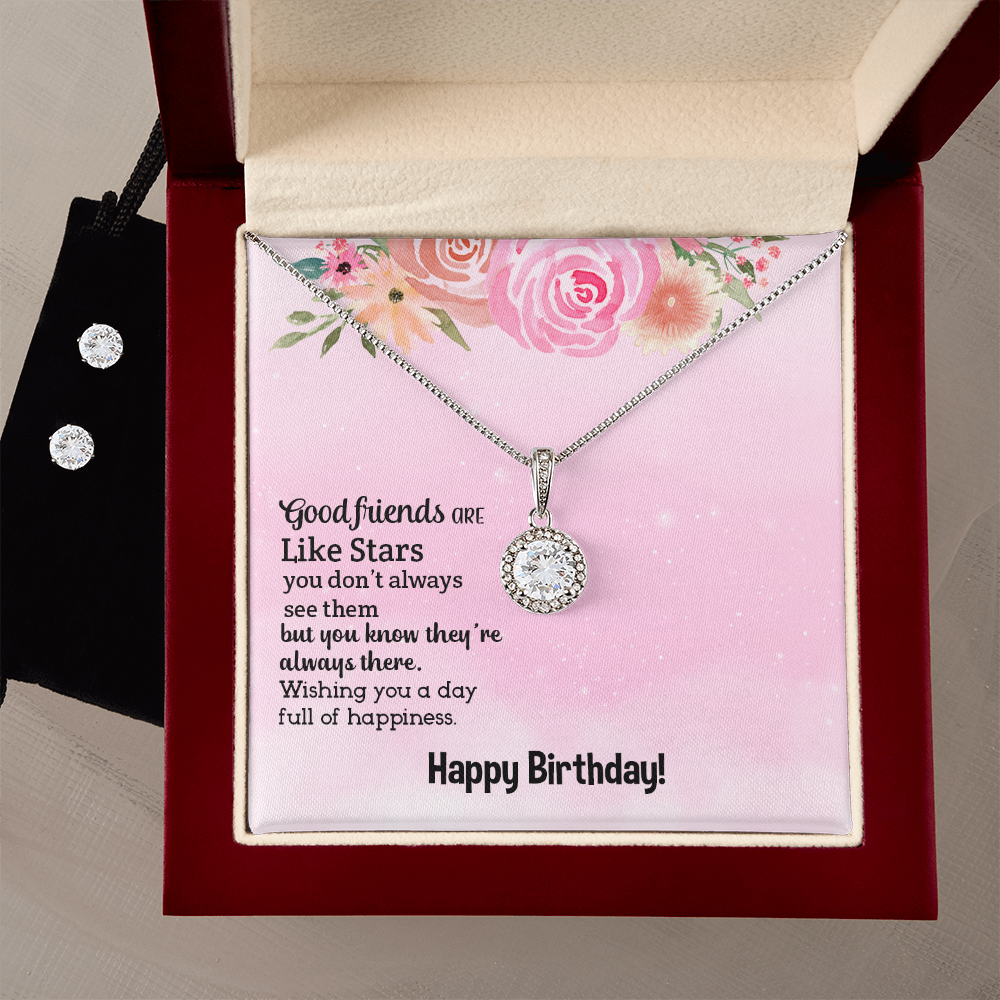 Birthday - Good friends - Eternal Hope Necklace & Earring Set