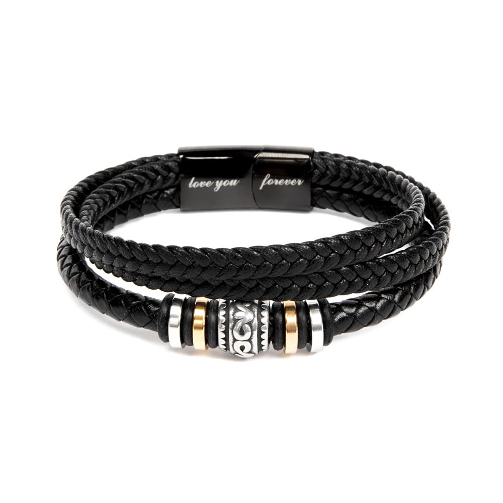 To Dad - Daddy. I may just - Love You Forever Bracelet