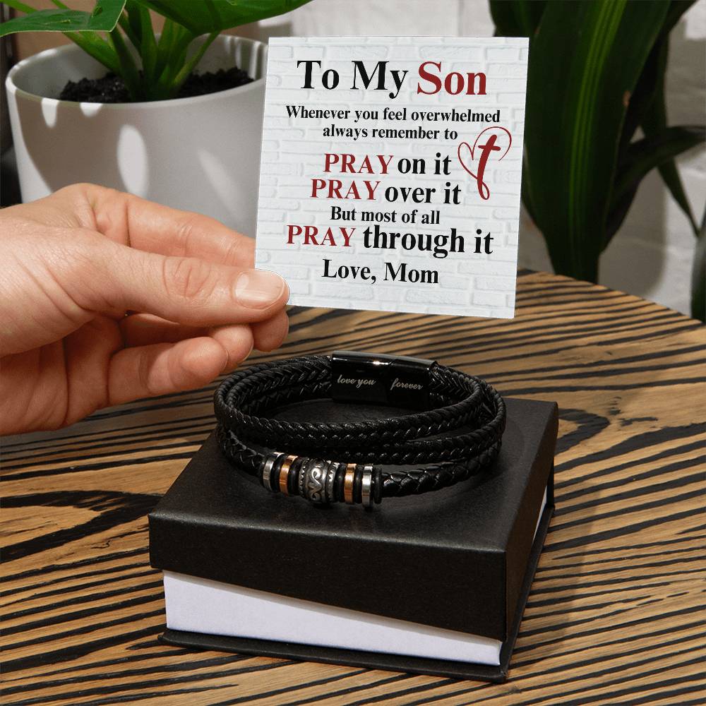 To Son - To my son. Whenever - Love You Forever Bracelet
